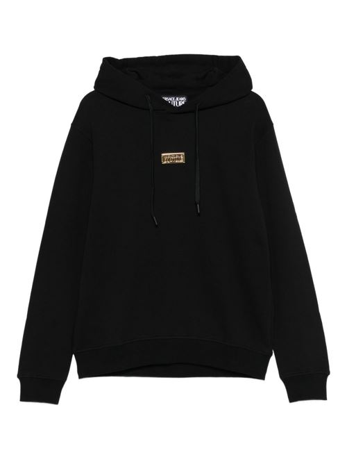 Felpa uomo con placca logata Versace jeans Couture | 79GAIT07CF01TG89